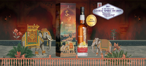 Press Release - Indri Becomes No.1 Again. Wins ‘Best World Whisky’ With A Near-Perfect Score Of 99.1 Points At Las Vegas Global Spirits Awards 2025