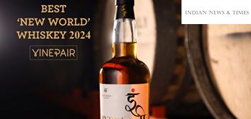 Indri becomes ‘the only Indian brand’ to be in the coveted list of Best Whiskeys to Drink in 2024