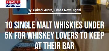 10 Single Malt Whiskies Under 5K For Whiskey Lovers To Keep At Their Bar