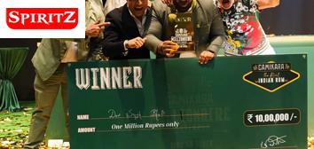 Devi Singh wins Camikara Millionaire Bartender challenge