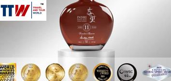 India’s Indri Founder’s Reserve 11-Year-Old Whisky Debuts Globally as a Limited, Award-Winning Single Malt