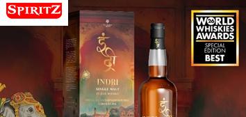 Indri Diwali Collector’s Edition 2025 shines at World Whiskies Awards 2026